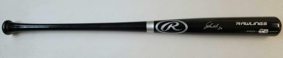 Jared Walsh signed Black Rawlings Pro Model Bat Angels ~ BAS Beckett Witness