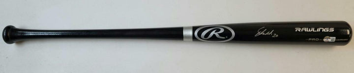 Jared Walsh signed Black Rawlings Pro Model Bat Angels ~ BAS Beckett Witness