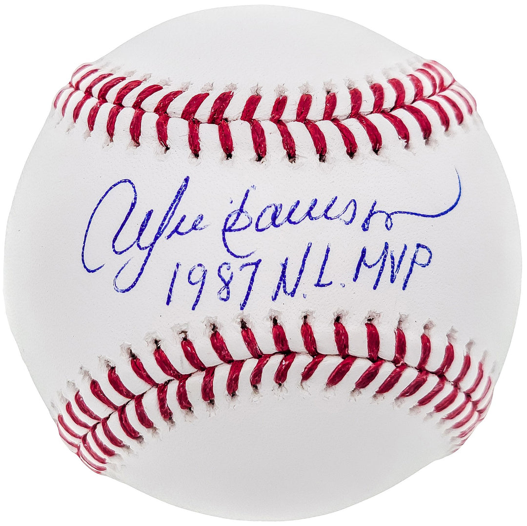 Andre Dawson Auto Signed MLB Baseball Montreal Expos "1987 NL MVP" Beckett