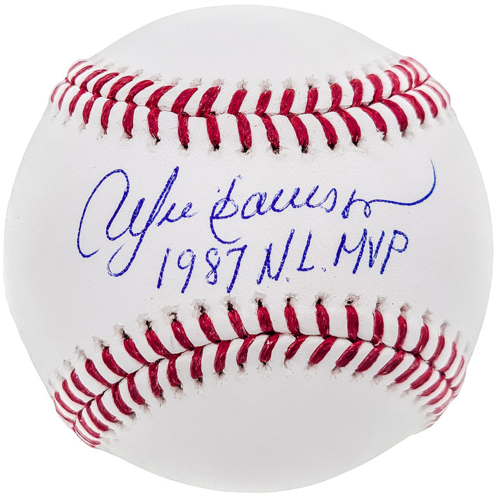 Andre Dawson Auto Signed MLB Baseball Montreal Expos "1987 NL MVP" Beckett