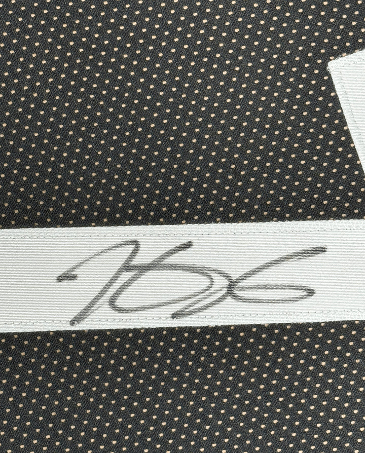 Framed Autographed/Signed Kevin Durant 35x39 Houston Black Jersey BAS COA