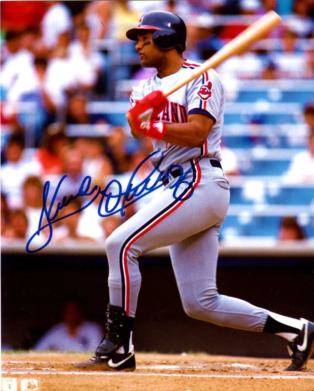 Sandy Alomar Autographed 8x10 Photo