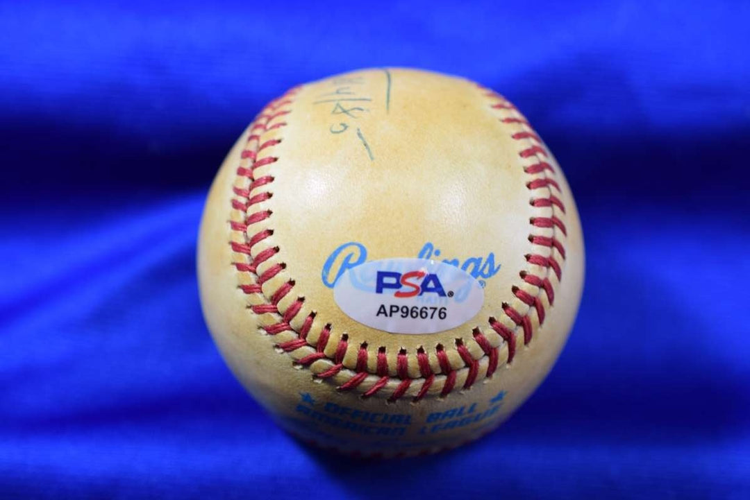 Rod Carew PSA DNA Autograph American League OAL Signed Baseball 3000