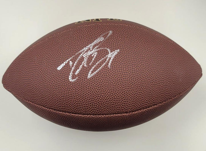 Drew Brees signed Replica NFL Football autograph New Orleans Saints Beckett BAS