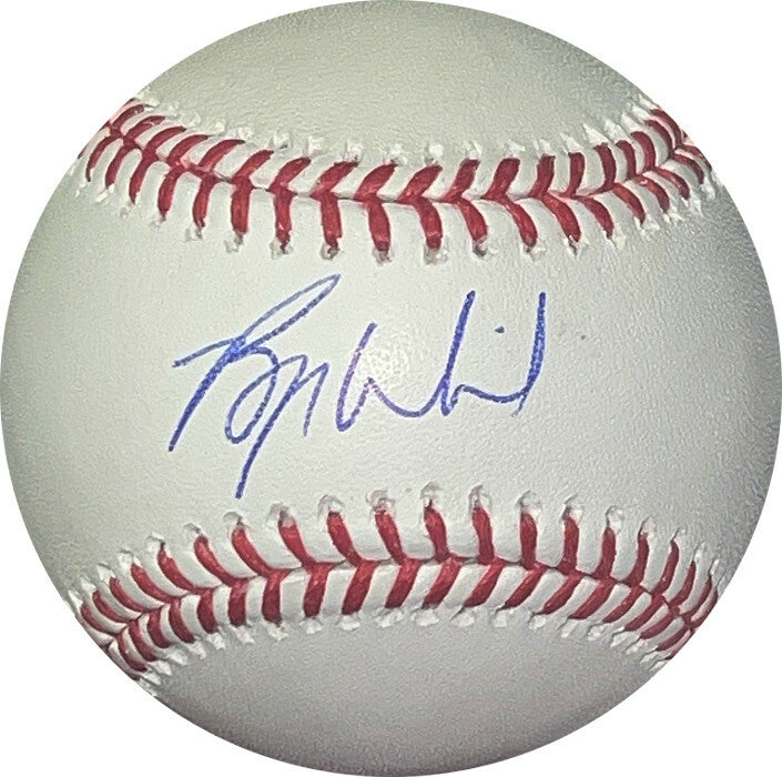 Bryse Wilson signed Rawlings Official Major League Baseball-JSA (Atlanta Braves)