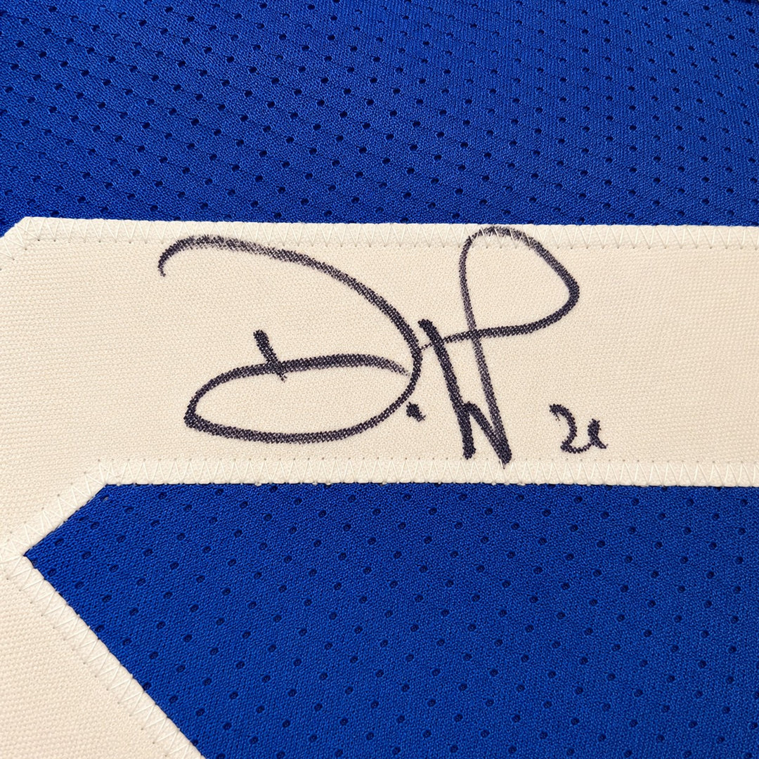 Seattle Seahawks Devon Witherspoon Signed Blue Throwback Jersey MCS Holo