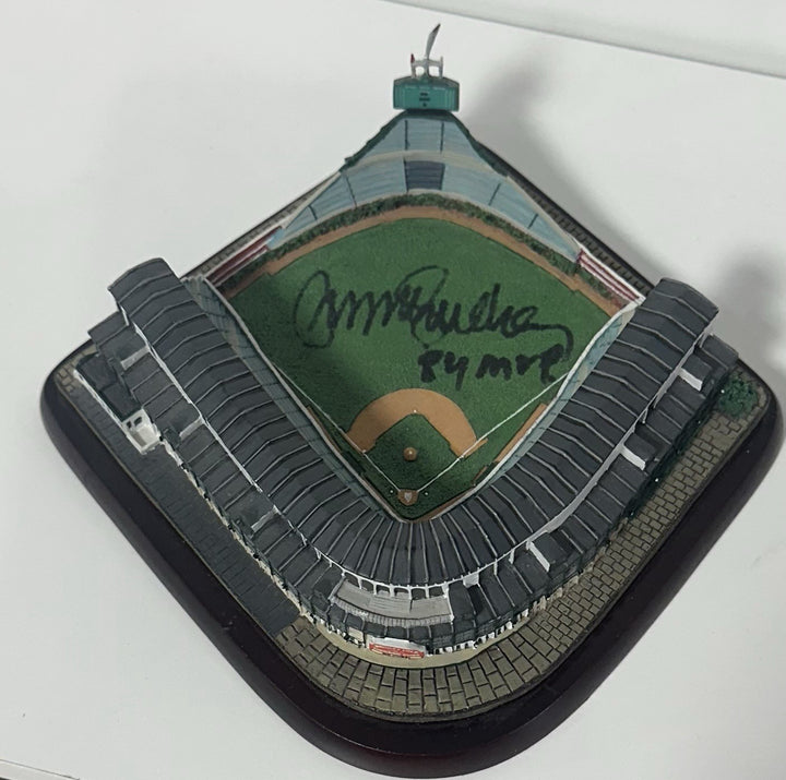 Ryne Sandberg Signed Danbury Mint Wrigley Field Stadium 84 MVP Auto Cubs COA HOF