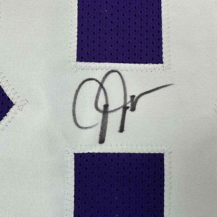Autographed/Signed JUSTIN JEFFERSON Minnesota Purple Jersey JSA COA