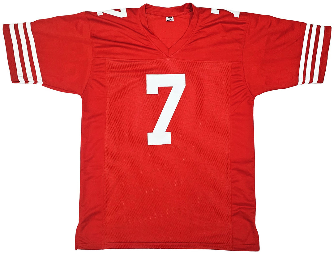San Francisco 49ers Charvarius Ward Autographed Signed Red Jersey Beckett Wit