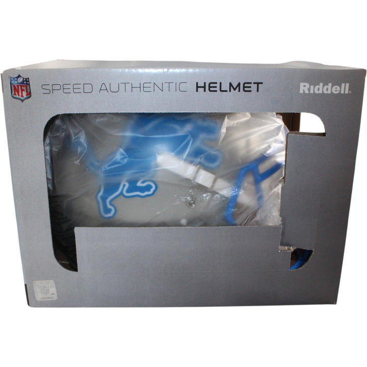 Barry Sanders Autographed Detroit Lions Authentic 22 Alt Helmet Beckett W 57145