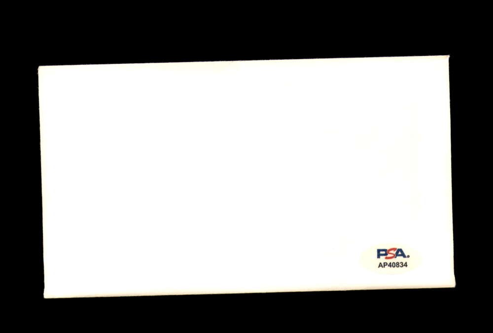 John Elway PSA DNA Signed FDC 1988 First Day Cover Cache Super Bowl Autograph