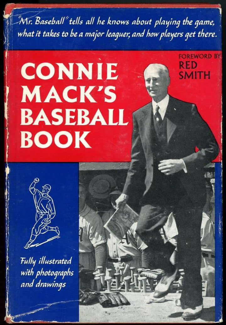 Will Harridge Beckett BAS Signed Connie Mack's Baseball Book Autograph