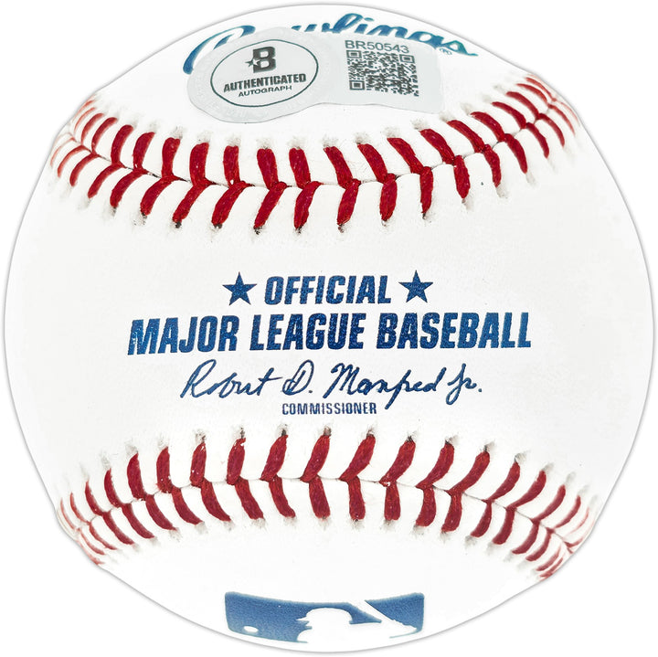 Dave Concepcion Signed MLB Baseball Reds "Big Red Machine" Beckett QR 253211