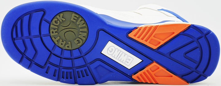 Patrick Ewing Auto White Athletics 33 HI Vintage Shoe Knicks Size 13 BAS