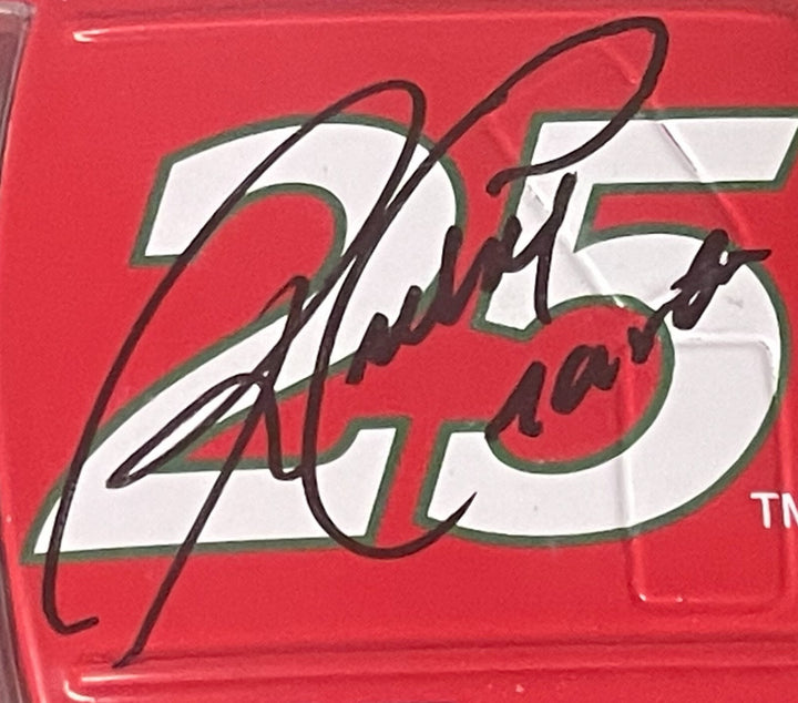 Ricky Craven signed 1997 Budweiser #25 Monte Carlo 1:24 Diecast Car w/ Case