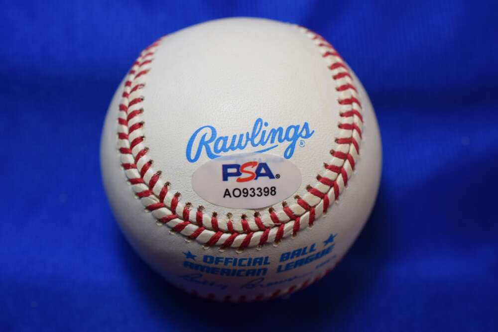 Bob Avila PSA DNA Autograph American League Signed Baseball