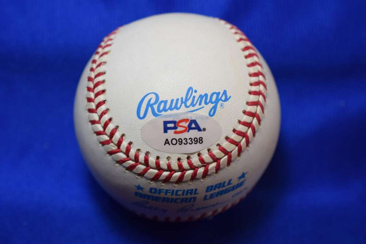 Bob Avila PSA DNA Autograph American League Signed Baseball