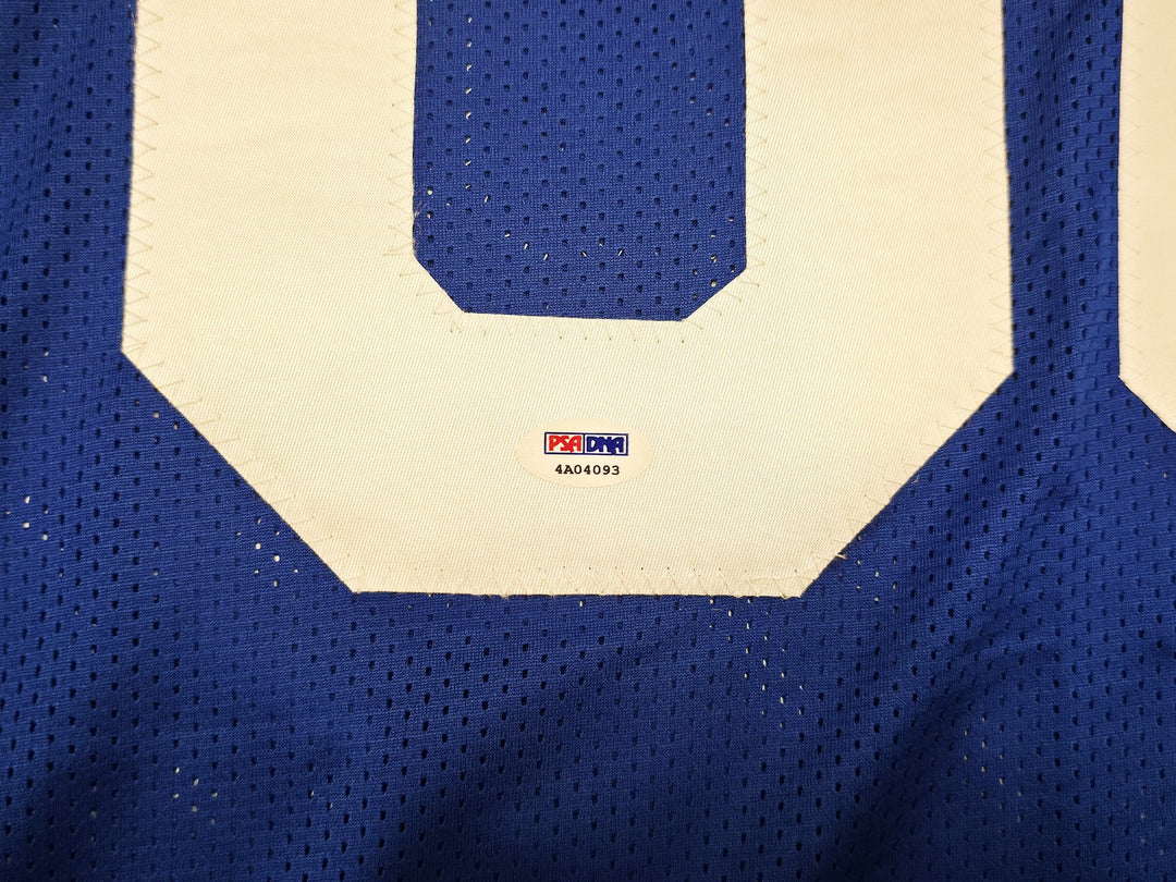 Seattle Seahawks Steve Largent Signed Blue Jersey "HOF 95" PSA/DNA ITP