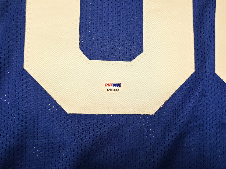 Seattle Seahawks Steve Largent Signed Blue Jersey "HOF 95" PSA/DNA ITP