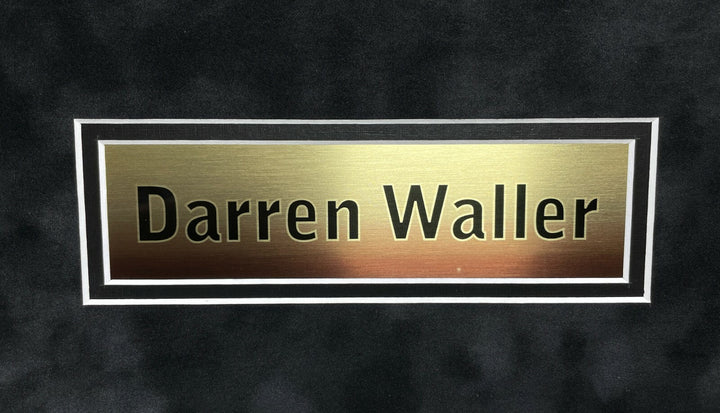 Darren Waller Signed Las Vegas Raiders Framed 16x20 Photo Inscriptagraphs COA