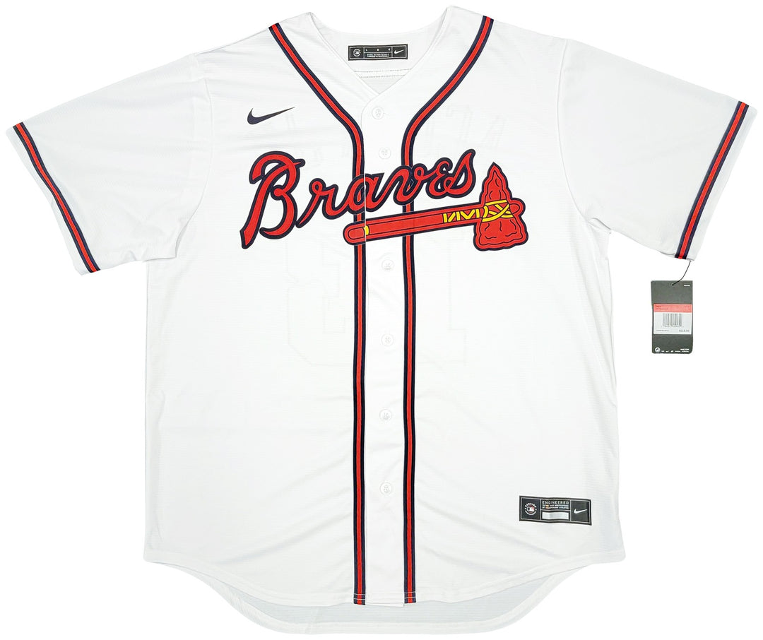 Atlanta Braves Ronald Acuna Jr. Signed White Nike Jersey Size Large Beckett
