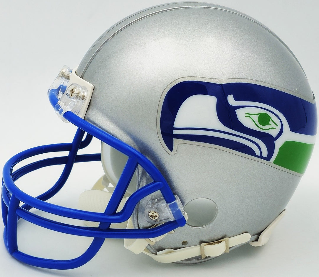 Tyler Lockett Auto Signed Seattle Seahawks Silver Speed Mini Helmet MCS Holo