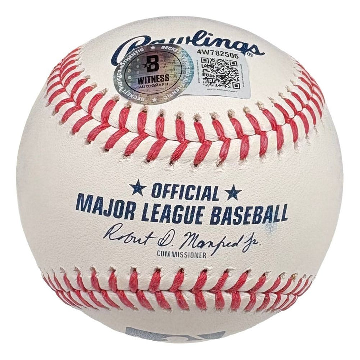Fred McGriff Atlanta Braves Signed Official MLB Baseball BAS