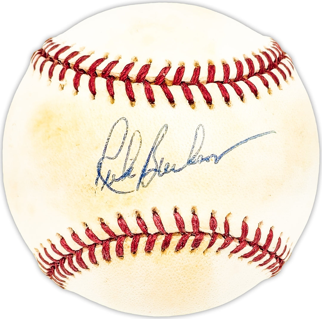 Rick Burleson Signed Official AL Baseball Boston Red Sox Beckett BAS QR #BM25502