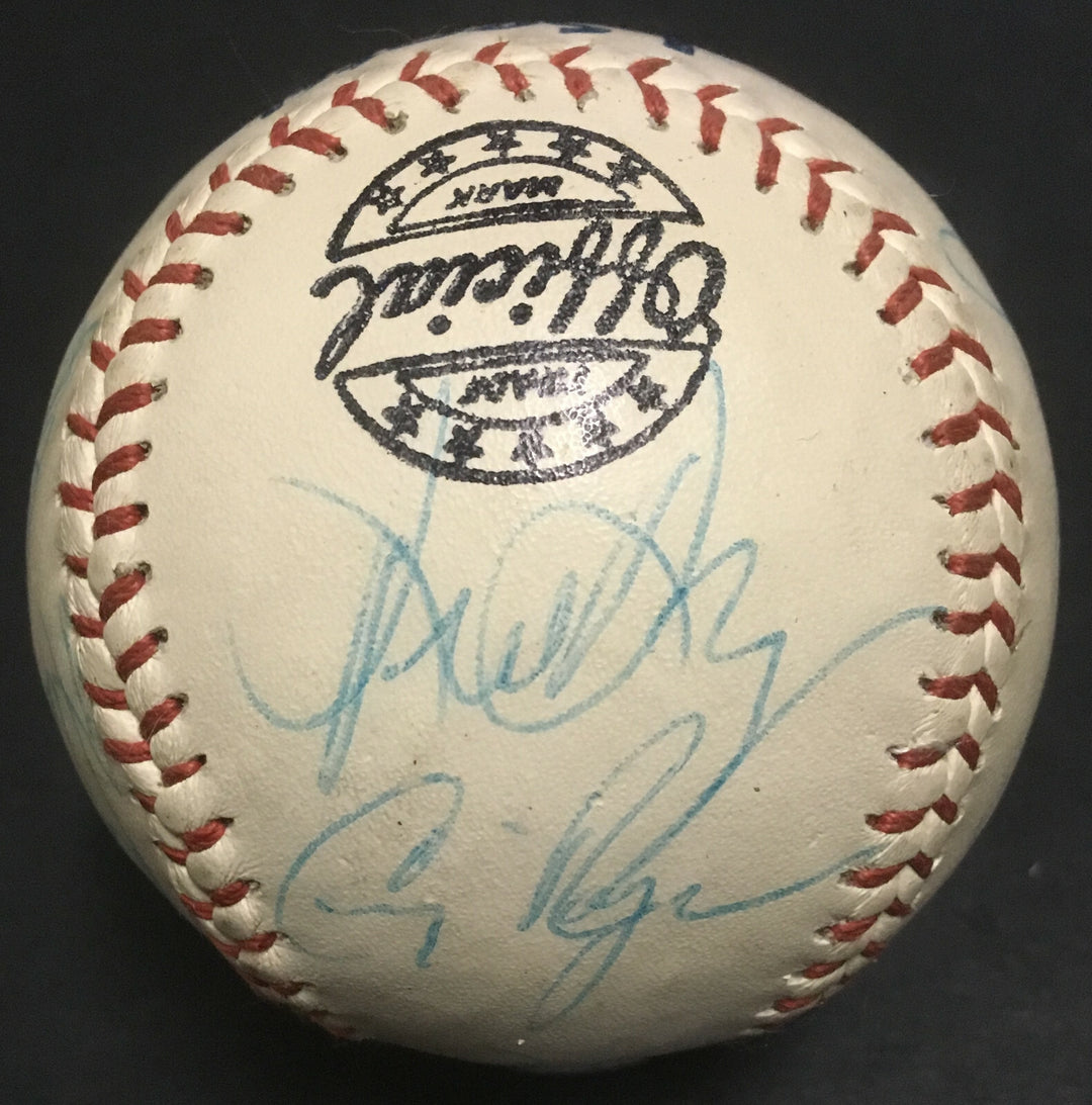 1979 Mariners Red Sox signed baseball 14 auto Bill Mazeroski Jonny Pesky COA