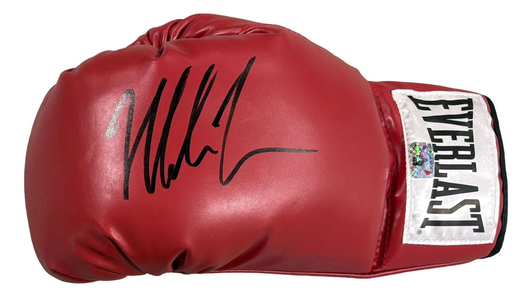 Mike Tyson Signed Red Everlast Left Hand Boxing Glove Tyson Hologram