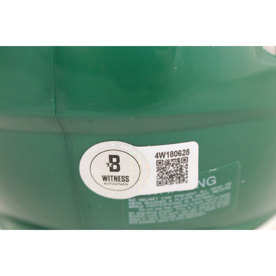 Randall Cunningham Autographed Philadelphia Eagles Mini Helmet TB Beckett 53205