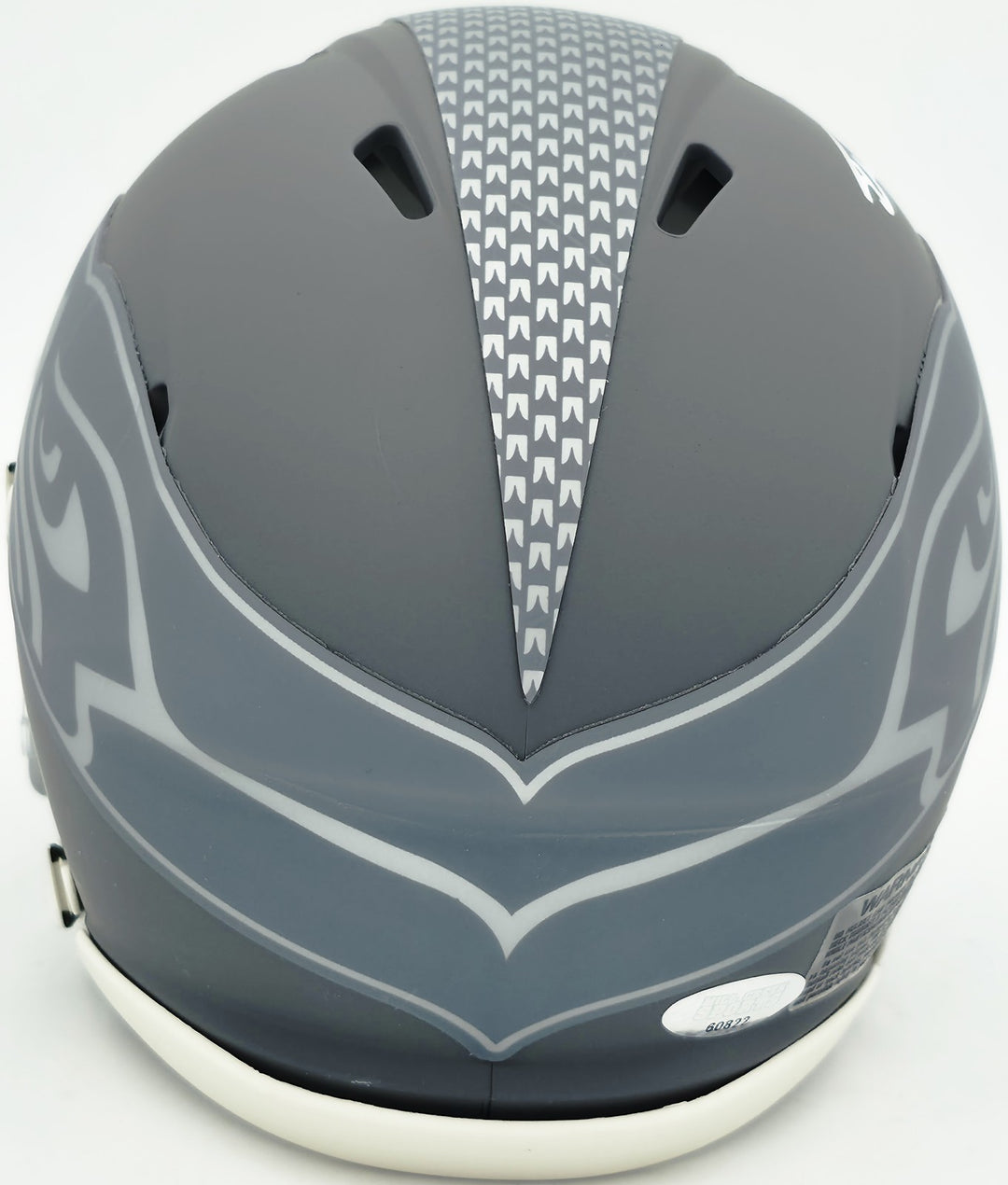 Tory Horton Signed Seattle Seahawks Slate Gray Speed Mini Helmet MCS Holo