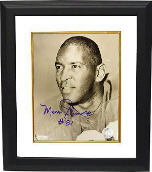 Marv Fleming signed Green Bay Packers Sepia 8x10 Photo w/  #81- Custom Framed