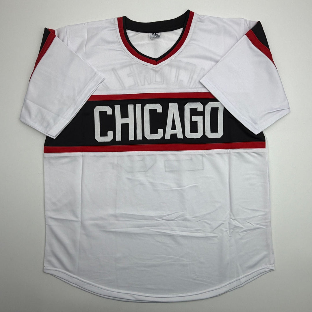 Autographed/Signed Jack McDowell Chicago White Retro Jersey Beckett BAS COA