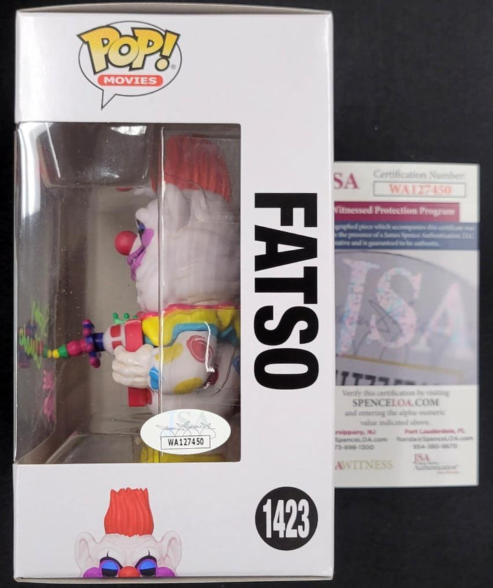 Chiodo Brothers signed Killer Klowns Fatso Funko Pop! #1423 autograph ~ JSA COA