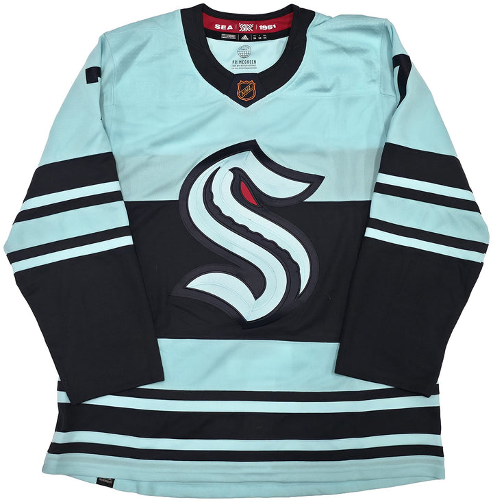 Seattle Kraken Jordan Eberle Auto Blue Adidas Authentic Reverse Retro Jersey 54