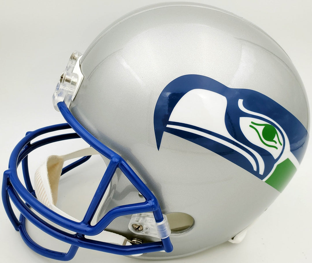 Cortez Kennedy Signed Seahawks Throwback Full Size Helmet "HOF '12" Beckett