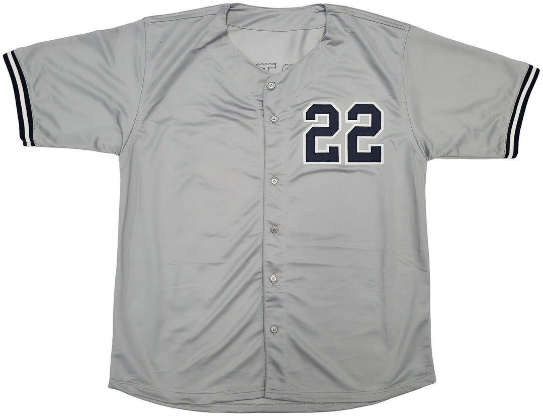 New York Yankees Juan Soto Autographed Signed Gray Jersey Beckett BAS QR