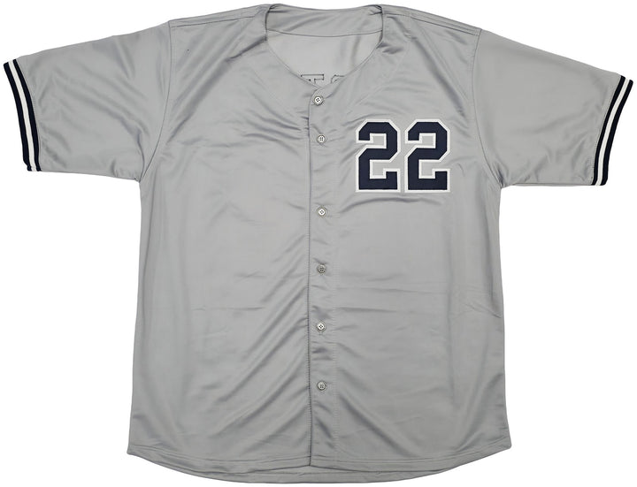 New York Yankees Juan Soto Autographed Signed Gray Jersey Beckett BAS QR