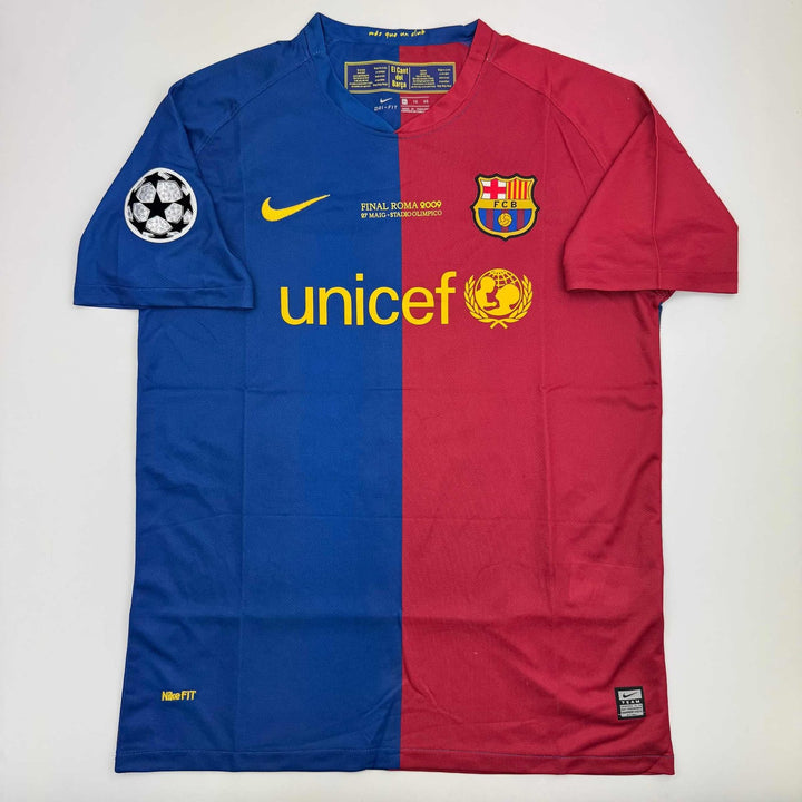 Autographed/Signed Thierry Henry FC Barcelona Blue Jersey Beckett BAS COA