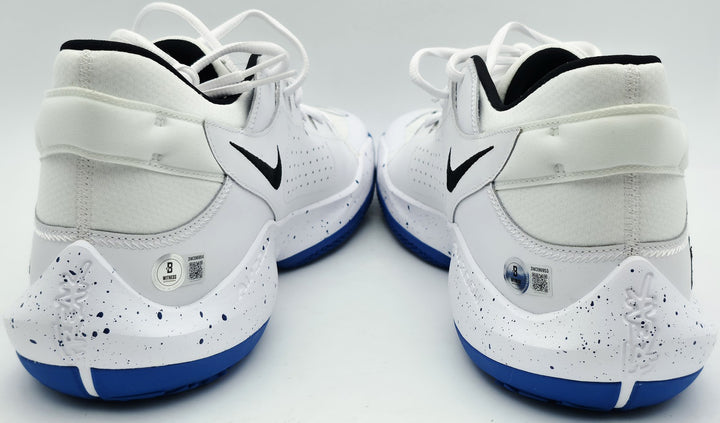 Giannis Auto 2021 (PE) Promo Duke Nike Zoom Freak 2 Game Shoes Size 16 Beckett