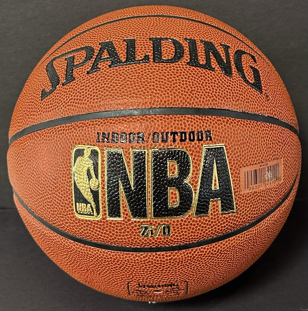 David Robinson Signed Spalding I/O Basketball Spurs HOF Dream Team Auto Steiner