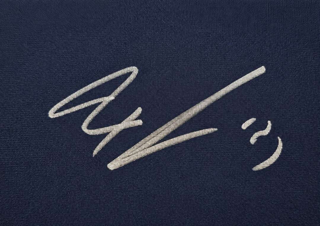 Seattle Seahawks Jaxon Smith-Njigba Signed Blue Nike SB LX Patch Jersey Size L