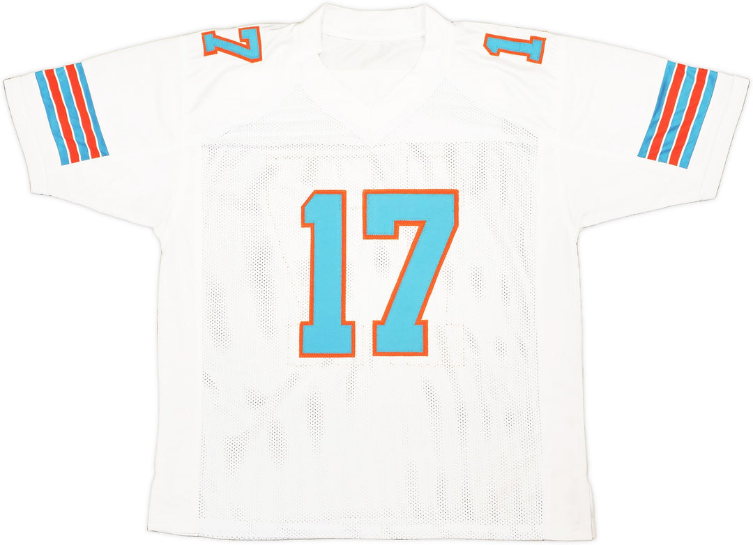 Miami Dolphins Jaylen Waddle Signed White Jersey JSA