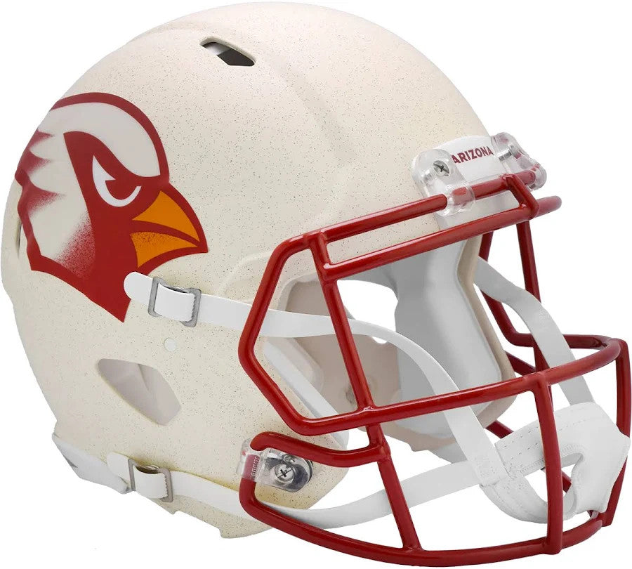 Unsigned Cream Rivalries Arizona Cardinals Full Size Speed Replica Helmet