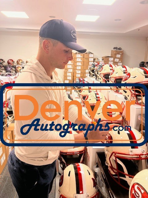 Brock Purdy Autographed San Francisco 49ers F/S Retro Helmet Beckett WIT 56910