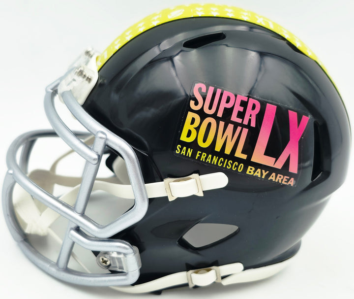Jason Myers Signed Seahawks Black SB LX Speed Mini Helmet MCS COA