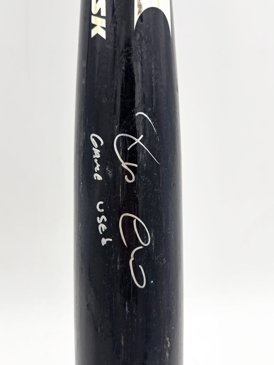 Robinson Cano Signed Game Used Black SSK Baseball Bat Yankees Game Used PSA/DNA