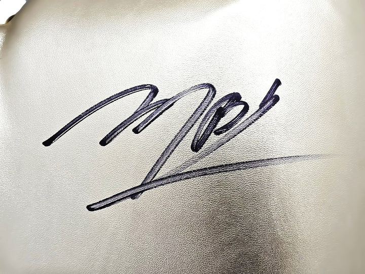 Michael B. Jordan Signed Gold Reyes Boxing Glove Right Handed RH Beckett Witness