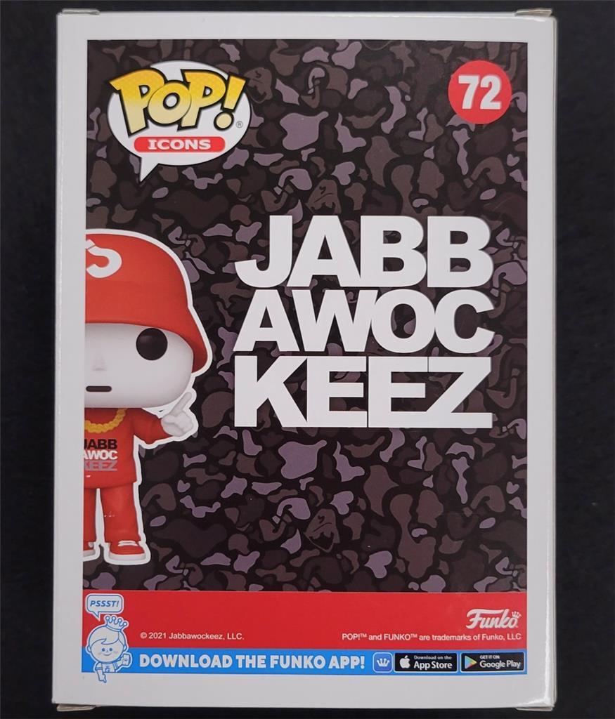 Jabbawockeez authentic signed Funko Pop 72 vinyl figure Wockshop w/ 4 autographs